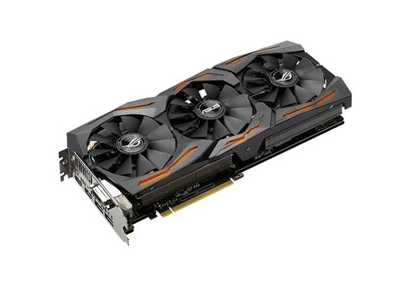 STRIX-GTX1080-8G-GAMING - ASUS Geforce GTX 1080 8GB GDDR5X 256-Bit HDMI/ DisplayPort/ DVI-D PCI Express 3.0 x16 Video Graphics Card