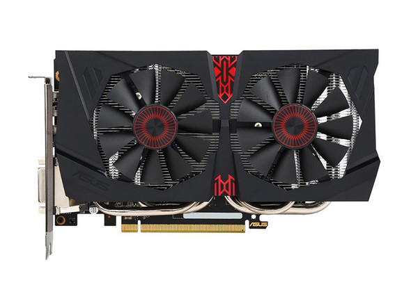 STRIX-GTX750TI-DC2OC - ASUS NVIDIA GeForce GTX 750 TI 4GD5 4GB 128-Bit GDDR5 DVI/HDMI/DisplayPort PCI Express 3.0 Video Graphics Card