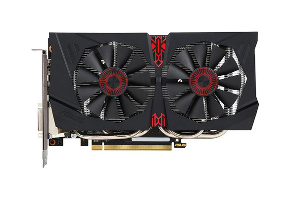 STRIX-GTX960-DC2OC-2GD5 - ASUS NVIDIA GeForce GTX 960 2GB 128-Bit GDDR5 DVI/ HDMI/ DisplayPort/ HDCP Support PCI-E 3.0 Video Graphics Card