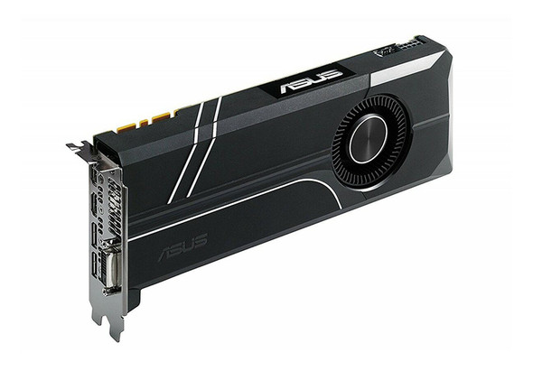 TURBO-GTX1080-8G - ASUS Geforce GTX 1080 8GB GDDR5X 256-Bit HDMI/ DisplayPort/ DVI-D PCI Express 3.0 x16 Video Graphics Card
