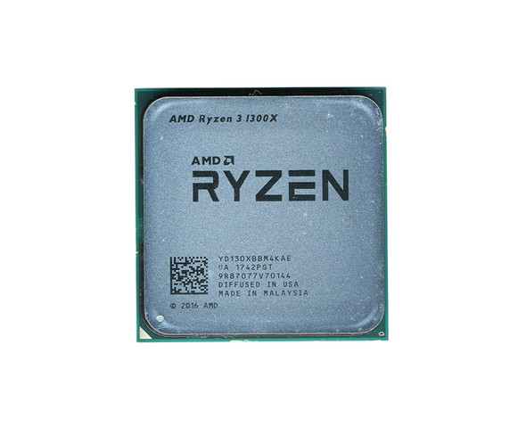 YD130XBBAEBOX - AMD Ryzen 3 1300X Quad-core (4 Core) 3.5GHz 8MB L3 Cache Socket AM4 Processor