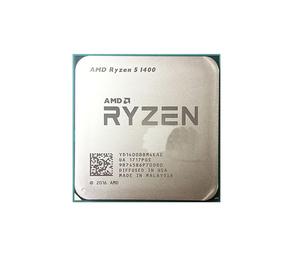 YD1400BBAEBOX - AMD Ryzen 5 1400 Quad-core (4 Core) 3.2GHz 8MB L3 Cache Socket AM4 Processor
