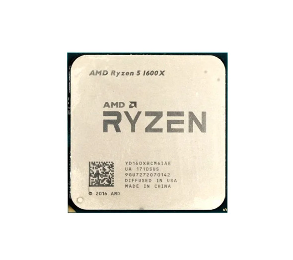 YD160XBCM6IAE - AMD Ryzen 5 1600X Hexa-core (6 Core) 3.6GHz 16MB L3 Cache Socket AM4 Processor