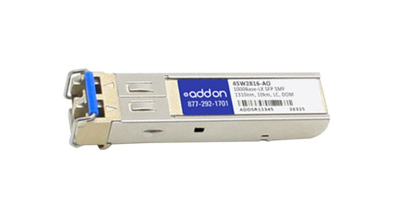 AddOn 1.25Gb/s 1000Base-LX 10km 1310nm Duplex LC Connector SFP Single-mode Fiber Transceiver Module