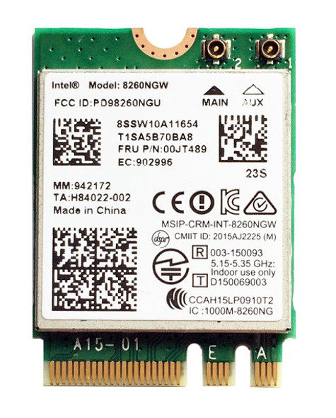 Lenovo Wireless LAN Card for ThinkPad T470 Laptop