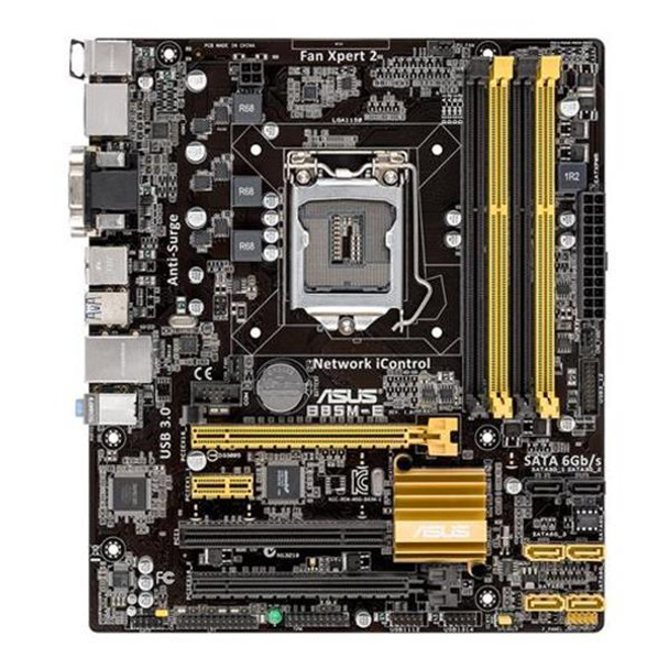 ASUS B85M-E/CSM Socket LGA 1150 Intel B85 Chipset 4th Generation Core i7 / i5 / i3 / Pentium / Celeron Processors Support DDR3 4x DIMM 2x SATA 3.0Gb/s Micro-ATX Motherboard