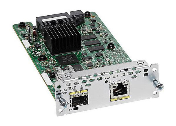 NIM-1GE-CU-SFP - Cisco 1-Port Gigabit Ethernet WAN NIM