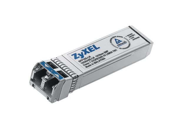 SFP10G-LR-ZZ0101F - Zyxel 10Gb/s 10GBase-LR 10km 1310nm Duplex LC Connector SFP+ Single-Mode Fibre Transceiver Module