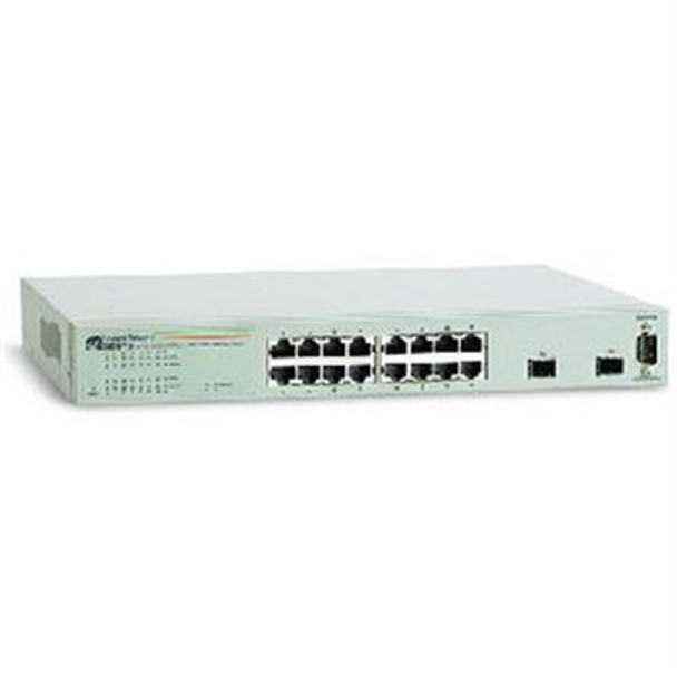 Allied Telesis 16Ports 10/ 100/ 1000Base-T Plus 2 SFP WebSmart Ethernet Switch