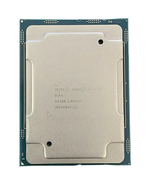 BX806738164 - Intel Xeon Platinum 8164 26-Core 2.00GHz 10.40GT/s UPI 35.75MB L3 Cache Socket LGA3647 Processor