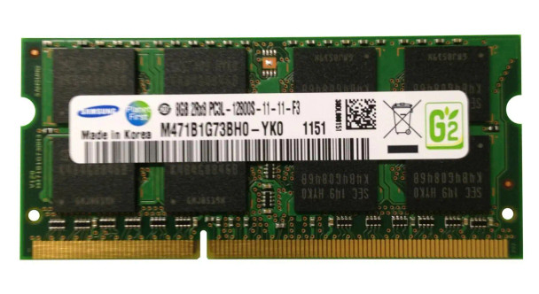 M471B1G73BH0-YK0 - Samsung 8GB 1600MHz DDR3 PC3-12800 ECC UnBuffered Memory Module