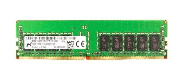 MTA18ASF2G72PZ-2G3B1 - Micron 16GB 2400MHz DDR4 PC4-19200 ECC Registered CL17 288-Pin DIMM 1.2V Single Rank Memory Module