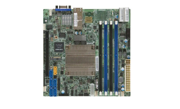 X10SDV-2C-TLN2F - Supermicro Supports Xeon Pentium D1508 Single Socket FCBGA1667 DDR4 SATA3 PCI-Express 3.0 x4 M.2 2242/2280 Mini-ITX Server Motherboard