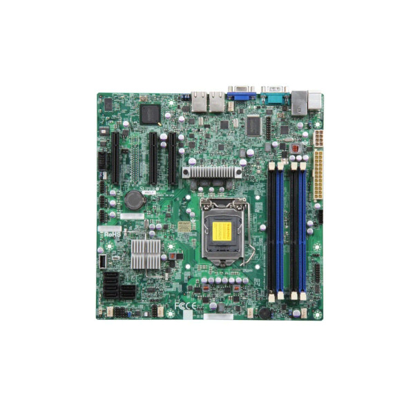 X9SCL-F - Supermicro Supports Xeon E31200 2nd Gen Core i3 Pentium Celero Single Socket LGA1155 DDR3 SATA PCI-Express 2.0 x4 ATX Server Motherboard
