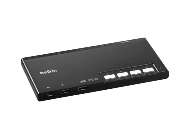F1DN104MOD-HH-4 - Belkin Modular Secure 4-Ports Single-Head KVM Switch