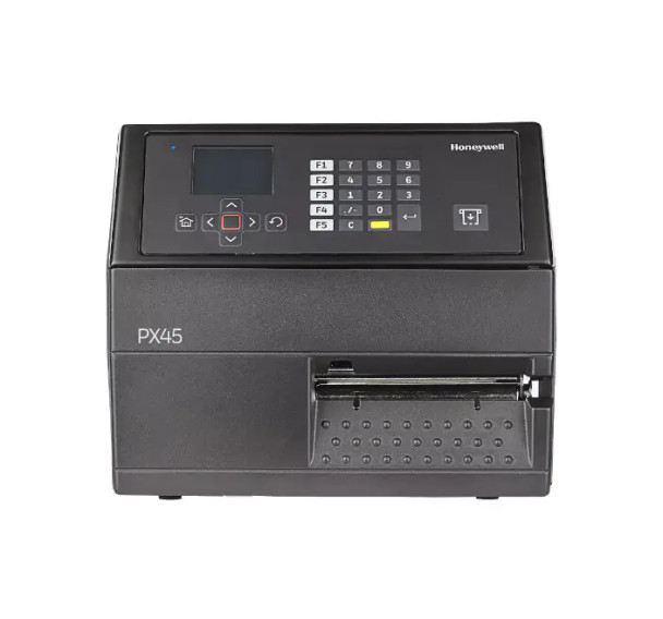 PX45A00000020200 - Honeywell PX45 Barcode Label Printers Ethernet RS-232 Rewinder Label Taken Sensor Thermal Transfer 203 Dpi
