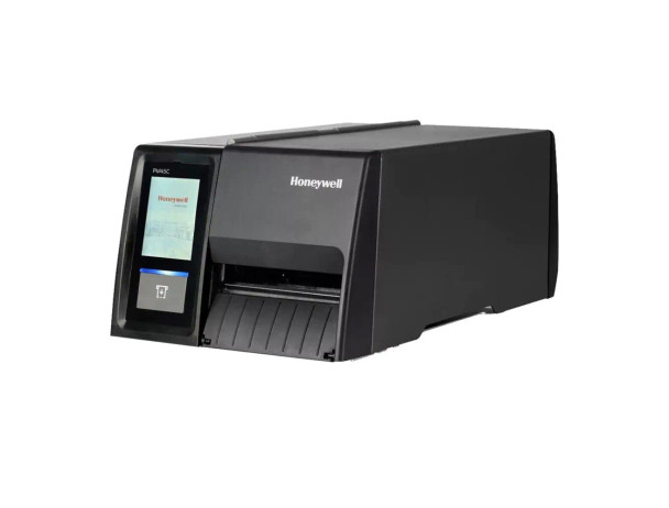 PM45CA1020030200 - Honeywell PM45C Barcode Label Printer Compact Full Touch Display Ethernet Mega Demo Door Fixed Hanger Rewinder Label Taken Sensor Thermal Transfer 300 Dpi