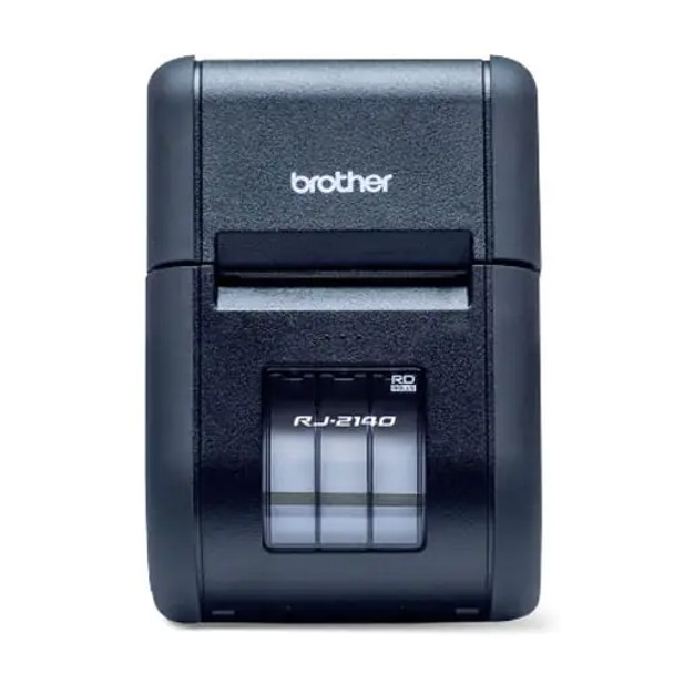 RJ2140 - Brother RuggedJet 2 Portable Direct Thermal Receipt Label Printer Wi-Fi USB LCD Display GapBar Media Sensors Tear Battery