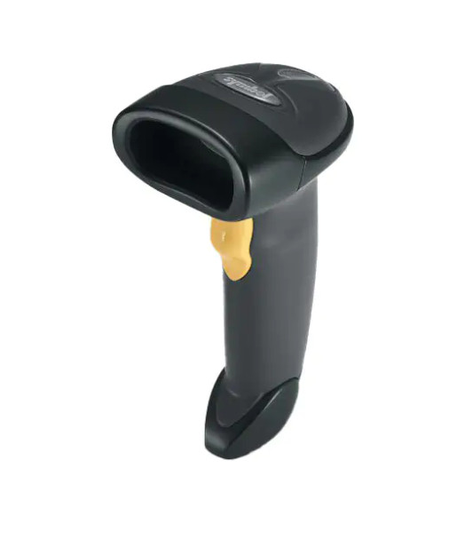 LS2208-SR20007R - Zebra LS2208 Corded barcode scanner designed for general-purpose use. It uses laser technology to scan standard-range barcodes. The scanner is handheld and has a black casing. Cables and additional accessories are sold separately.