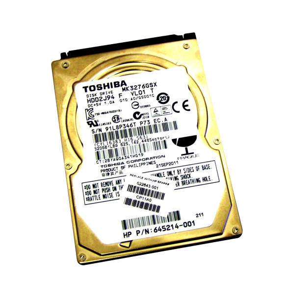 Compaq 645214-001 320GB SATA 2.5-inch Hard Drive