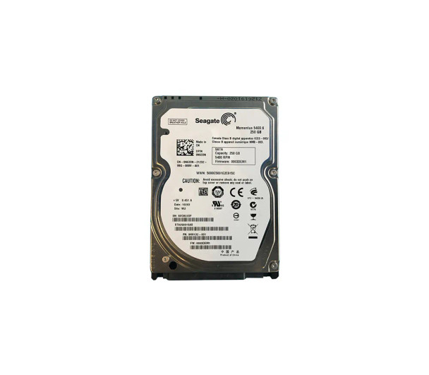 N633N - Dell 250GB 5400RPM SATA 3Gb/s 8MB Cache 2.5-inch Hard Drive