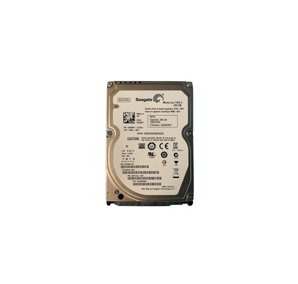 XDNFF - Dell 250GB 7200RPM SATA 3Gb/s 16MB Cache 2.5-inch Hard Drive