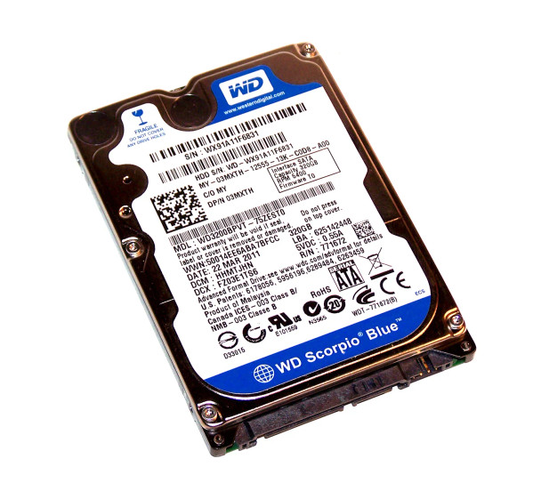 3MXTH - Dell 320GB 5400RPM SATA SFF Hard Drive