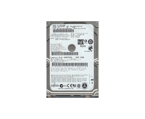 CA07083-B594000L - Fujitsu 250GB 5400RPM SATA 3Gb/s 8MB Cache 2.5-inch Hard Drive