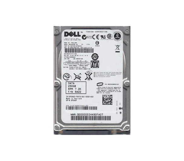 CA07096-B78800DL - Fujitsu 250GB 7200RPM SATA 3Gb/s 16MB Cache 2.5-inch Hard Drive
