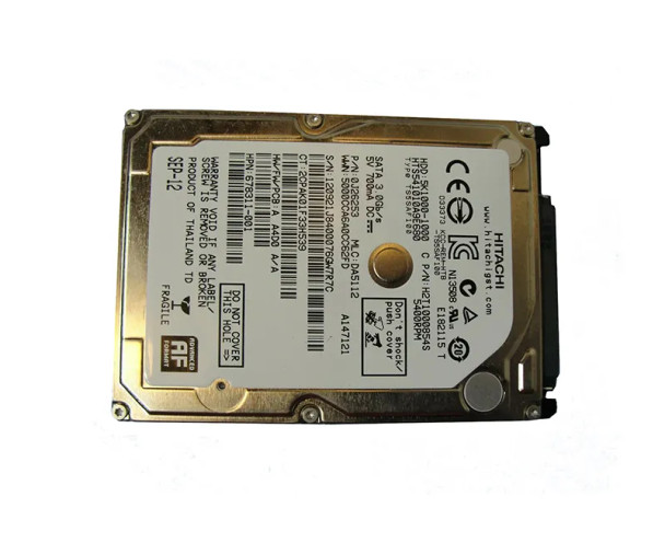 678311-001 - HP 1TB 5400RPM SATA 6Gb/s 2.5-inch Hard Drive