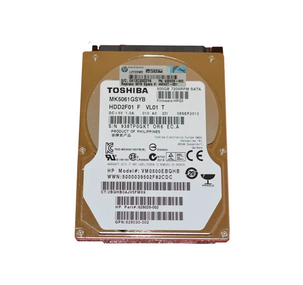 460427-001 - HP 250GB 5400RPM SATA 3Gb/s 2.5-inch Hard Drive