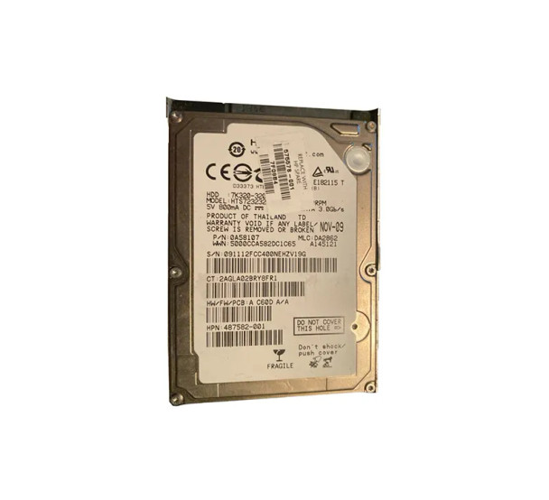 575578-001 - HP 320GB 7200RPM SATA 3Gb/s 16MB Cache 2.5-inch Hard Drive