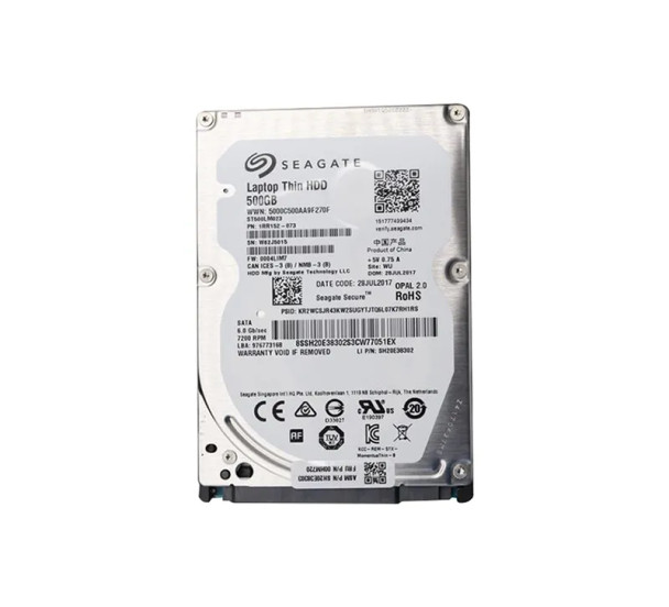 00HM720 - Lenovo 500GB 7200RPM SATA 6Gb/s 32MB Cache (512e) 2.5-inch Hard Drive