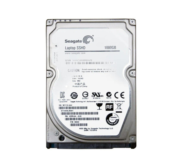 1EM164-510 - Seagate 1TB 5400RPM SATA 6Gb/s 64MB Cache 2.5-inch Hard Drive