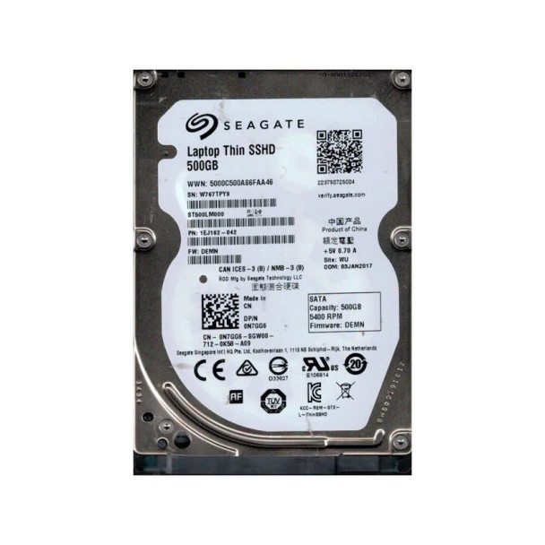 1EJ162-042 - Seagate 500GB 5400RPM SATA 6Gb/s 64MB Cache 2.5-inch Hard Drive