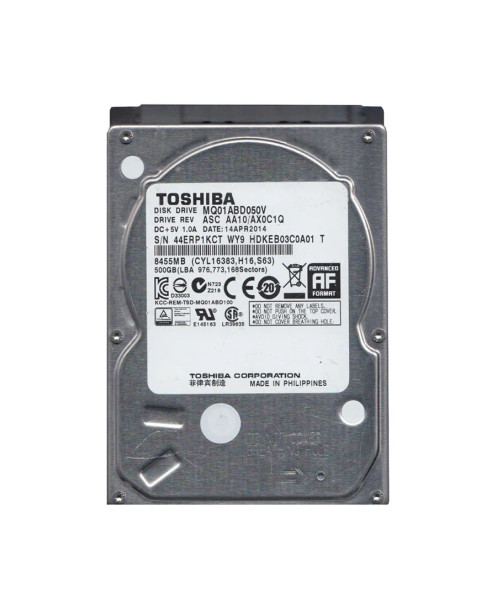 HDKEB03C0A01 - Toshiba 500GB 5400RPM SATA 3Gb/s 2.5-inch Hard Drive