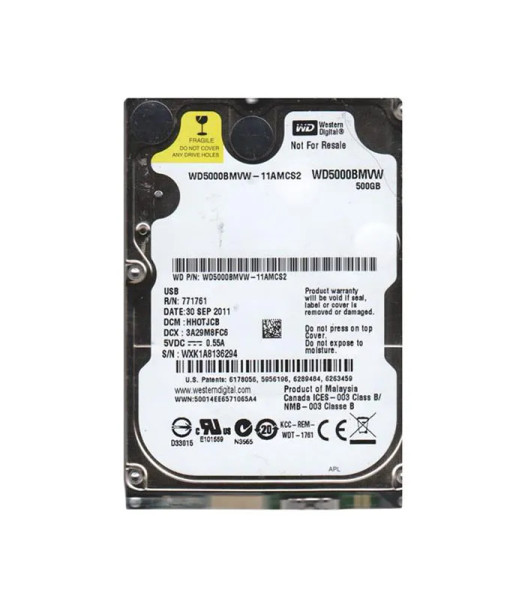 WD5000BMVW - Western Digital 500GB USB 3.0 External Hard Drive