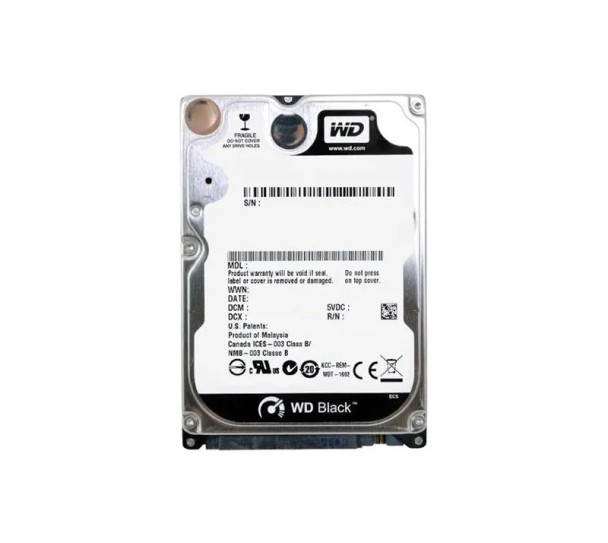 WDBLHJ7500ANC - Western Digital Black 750GB 7200RPM SATA 6Gb/s 16MB Cache 2.5-inch Hard Drive