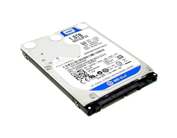 WD10JPVX-22JC3T0 - Western Digital Blue 1TB 5400RPM SATA 6Gb/s 8MB Cache 2.5-inch Hard Drive