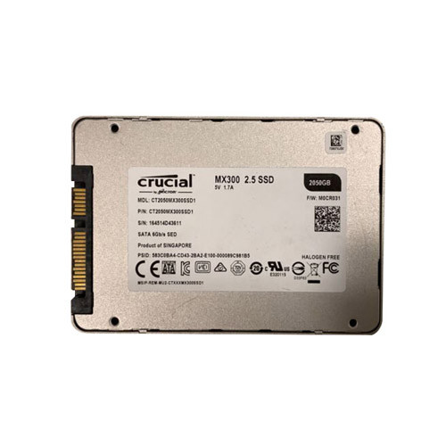 CT2050MX300SSD1 - Crucial Technology MX300 2TB SATA III 6Gb/s 3D NAND 2.5-inch Solid State Drive
