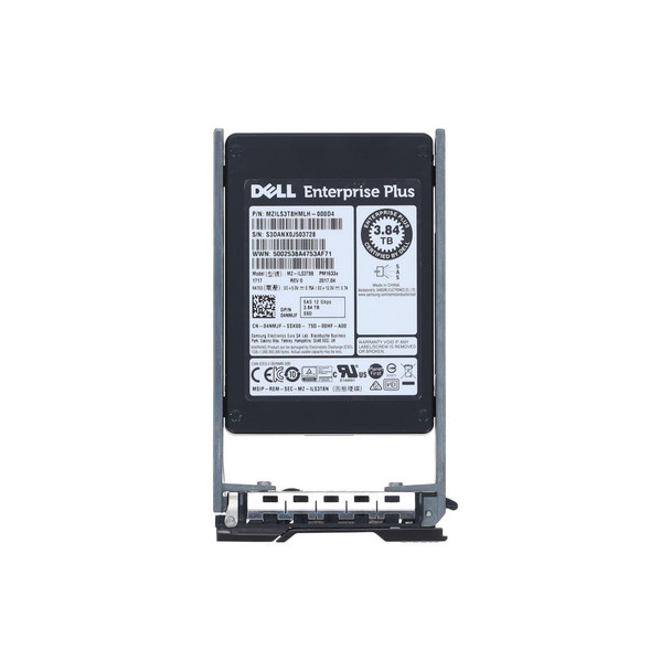 400-AJFD - Dell 3.84TB SAS 12Gb/s Triple-Level Cell Read Intensive 2.5-inch Solid State Drive