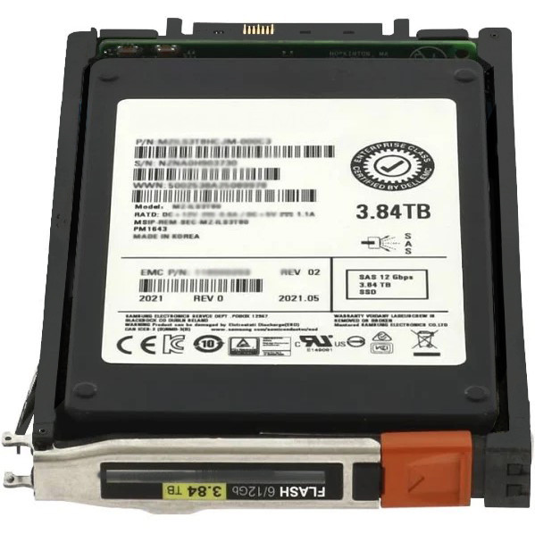 5053679 - EMC 003.84TB SAS 12Gb/s 2.5-inch Solid State Drive with Tray