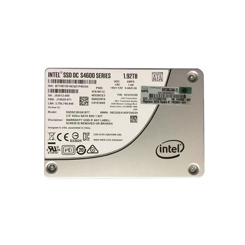 P02280-001 - HP 1.92TB SATA 6Gb/s Mixed Use 2.5-inch Solid State Drive