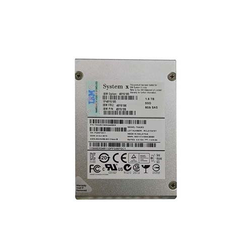 49Y6195 - IBM 1.6TB SAS 6Gb/s MLC HS 2.5-inch Enterprise Solid State Drive