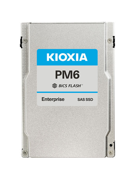 KPM6XRUG3T84 - KIOXIA PM6-R Series 3.84TB SAS 12Gb/s Triple-Level Cell Read Intensive 2.5-inch Solid State Drive