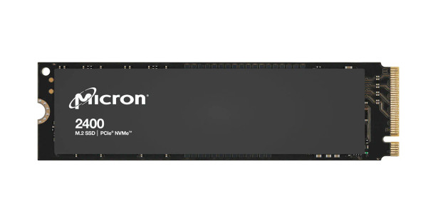MTFDKBK1T0QFM-1BD1AABYYR - Micron 2400 1TB PCI-Express 4.0 X4 NVMe (V1.4) 3D NAND QLC (TCG Pyrite 2.01) M.2 2230 Solid State Drive