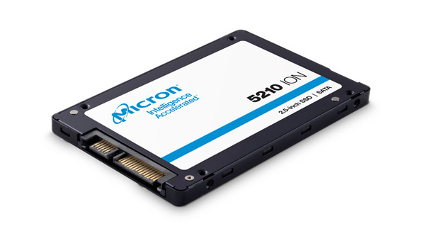 MTFDDAK3T8QDE-2AV1ZABYY - Micron 5210 ION 3.84TB SATA 6Gb/s 3D QLC 2.5-inch Solid State Drive