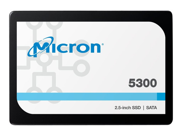 MTFDDAK960TDS-1AW15ABYY - Micron 5300 Pro 960GB SATA 6Gb/s 3D TLC SEDTCG Opal SSC 2.5-inch Solid State Drive