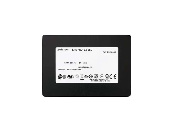 MTFDDAK240TDS-1AW1ZA - Micron 5300 Pro Series 240GB SATA 6Gb/s Triple-Level Cell 2.5-inch Non Sed Solid State Drive