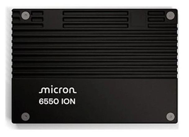 MTFDLAL30T7THL-1BK1DFCYY - Micron 6550 Ion 30.72TB U.2 (15MM) NVMe SED+FIPS+TAA Solid State Drive